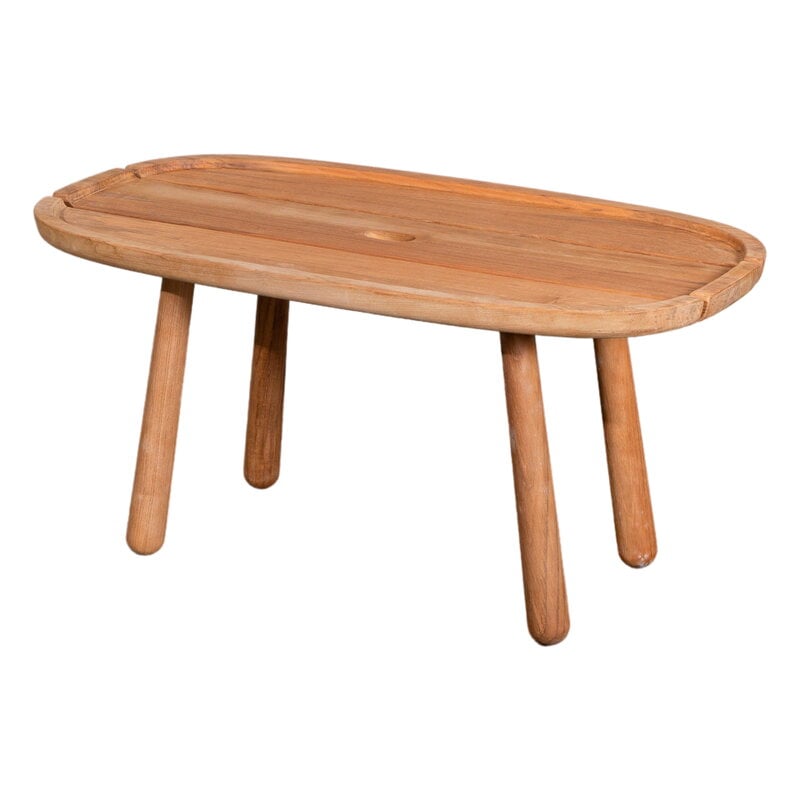 Royal coffee table by Cane-line #rectangular, teak #