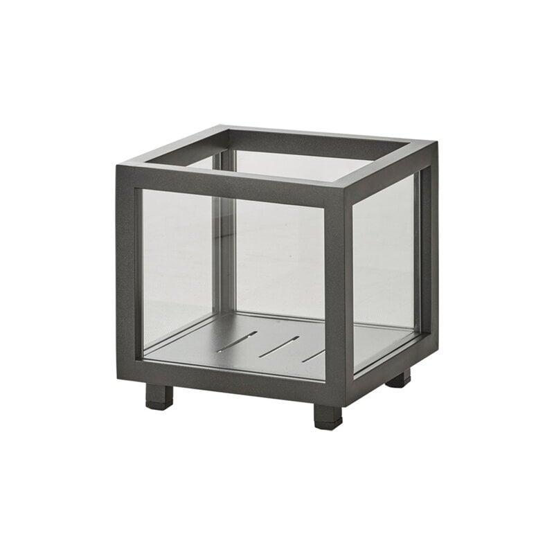 Lightbox by Cane-line #small, lava grey #