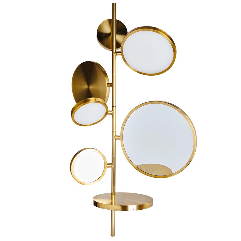 Tell Me Stories wall lamp by DCWéditions #gold #