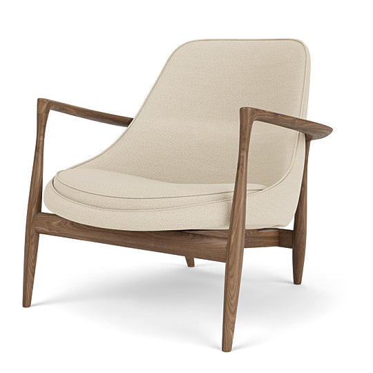 Elizabeth Lounge Chair by Audo Copenhagen #Walnut/Fabric | Hallingdal 65 | 200