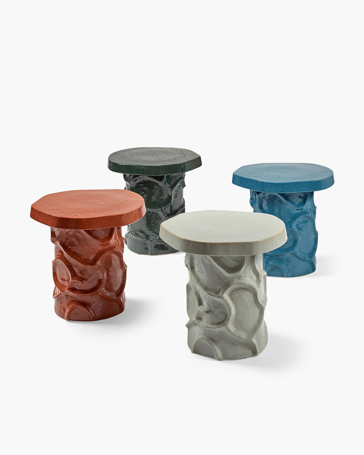 Mena side table 07, grey