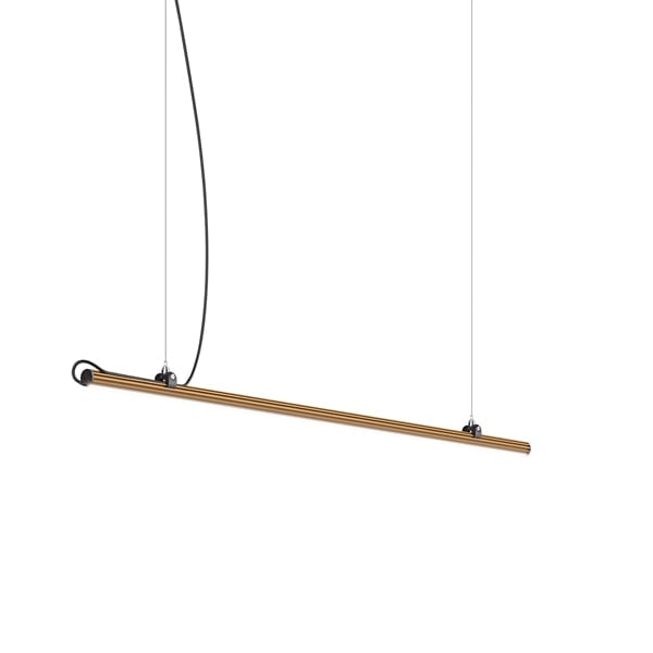 Freeline F44 Pendant Lamp Small by Fabbian #Bronze