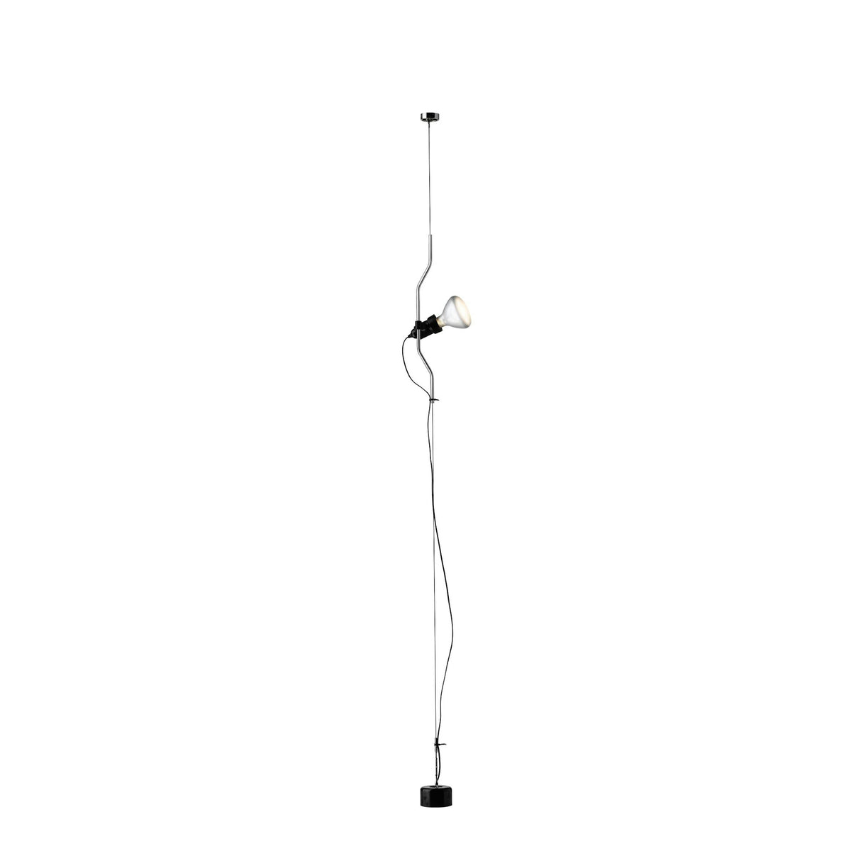 Parentesi Floor Lamp - Nickel