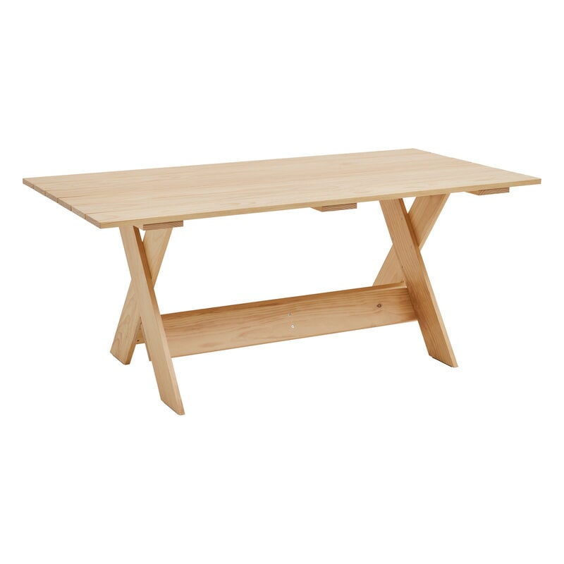 Crate dining table by HAY #180 cm, lacquered pine #