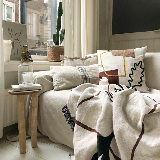 Ferm Living Mirage Pude Leaf