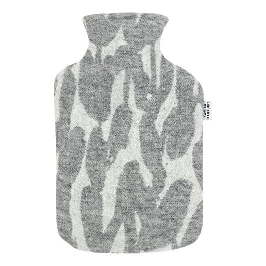 Jäkälä hot water bottle by Lapuan Kankurit #white - grey #