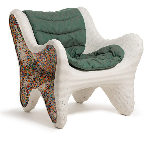 In-side armchair, suitable for outdoor use