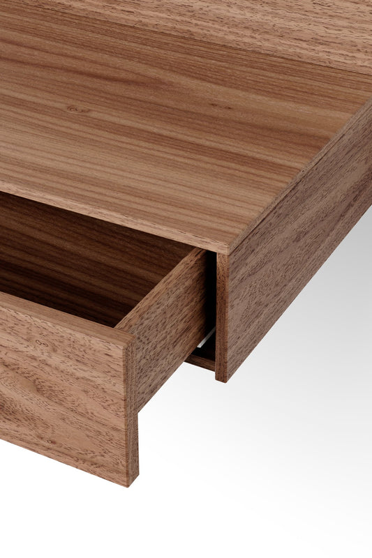 Tana wall mounted nightstand, walnut