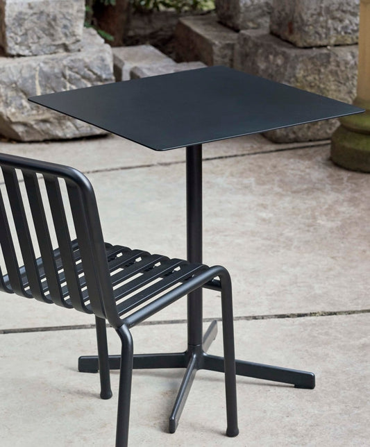 Neu table square, anthracite