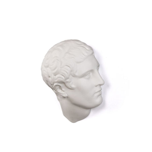 Porcelain Decorative Object Memorabilia Mvsevm Discobolo Head by Seletti