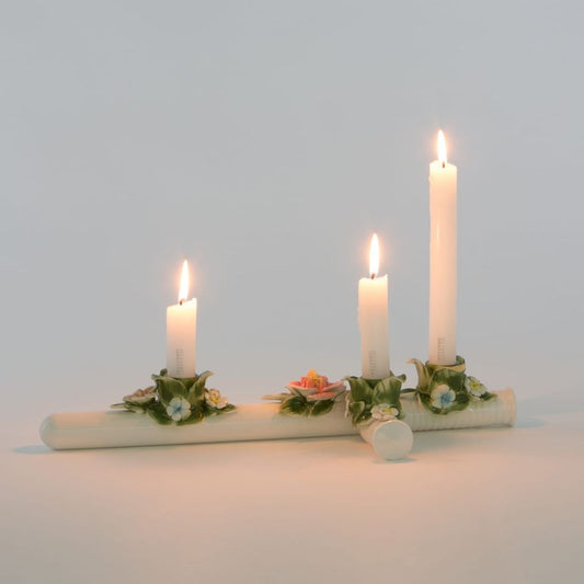 fine porcelain Candle Holder Flower Attitude The Spontoon by Seletti