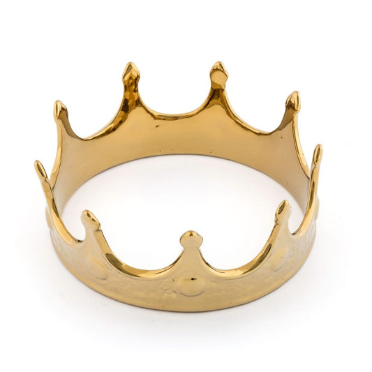 Porcelain Decorative Object Memorabilia My Crown by Seletti #Gold