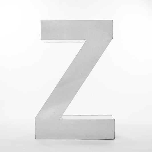 Iron Decorative Object Metalvetica 100 Typeface "Z" by Seletti