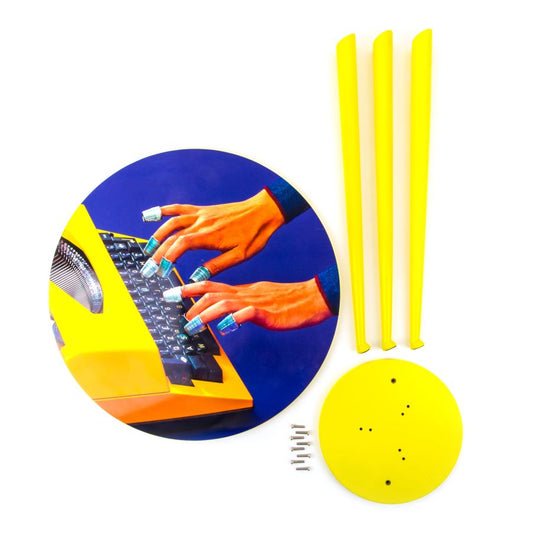 Wooden Table Typewriter by Seletti #Large