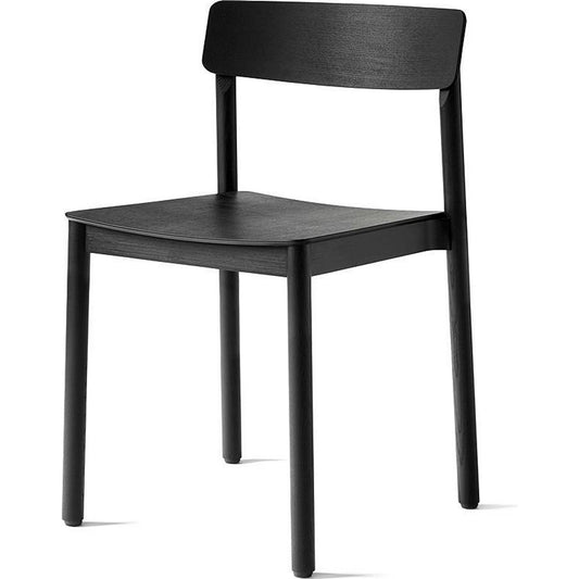 Betty TK2 Stackable Chair - Dark Stained Oak