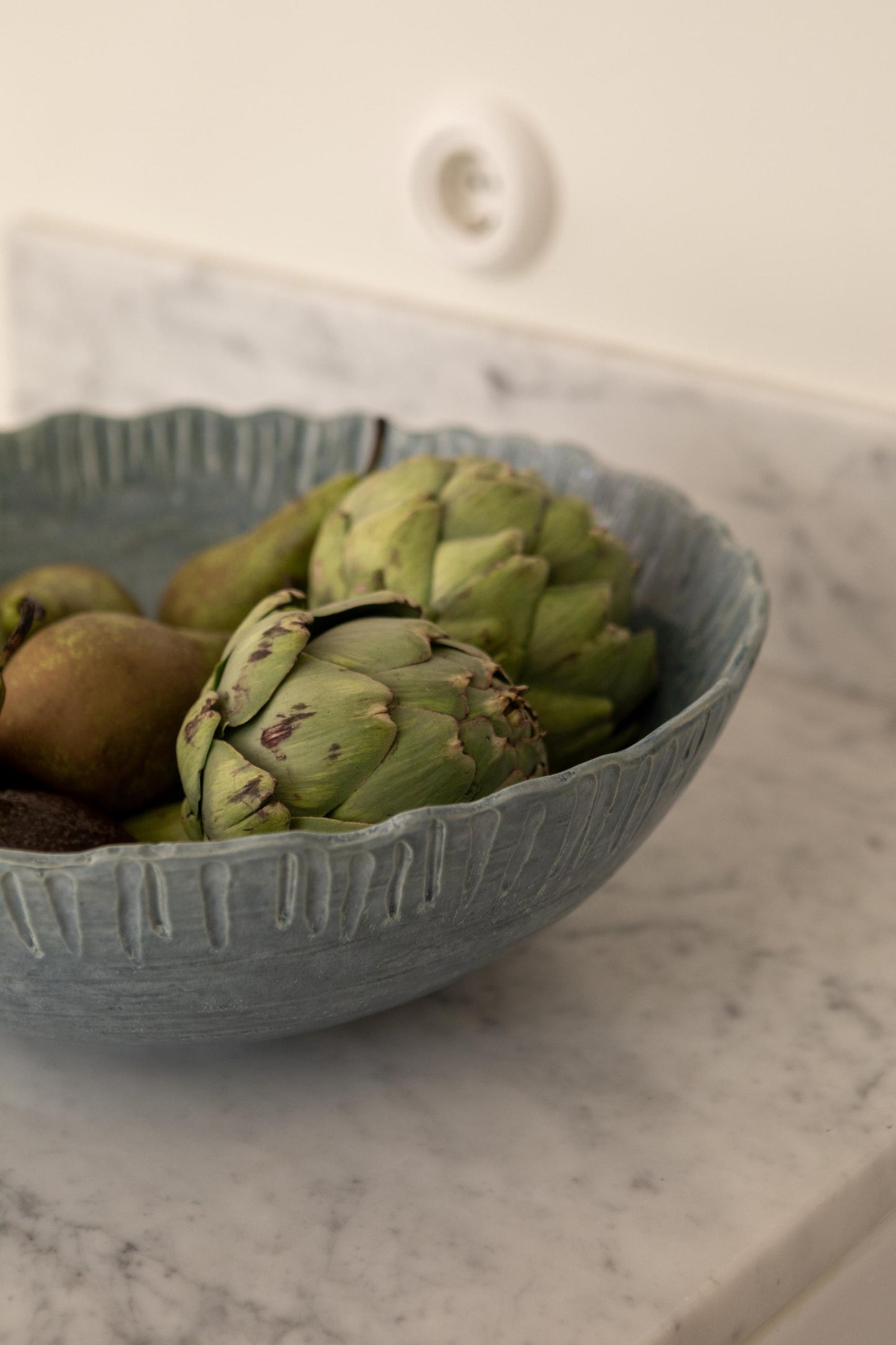 Department Levi Centerpiece Bowl Blue