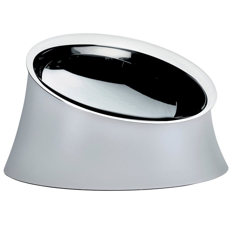 Wowl by Alessi #dog bowl, large, grey #