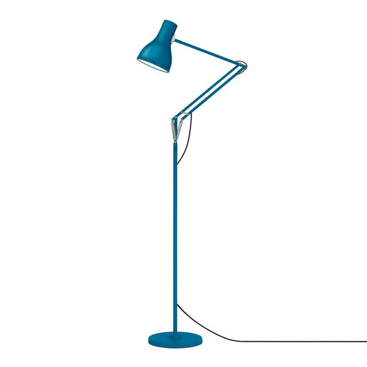 Type 75 floor lamp by Anglepoise #Margaret Howell Edition, saxon blue #