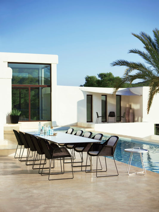 On-the-move table, small, white