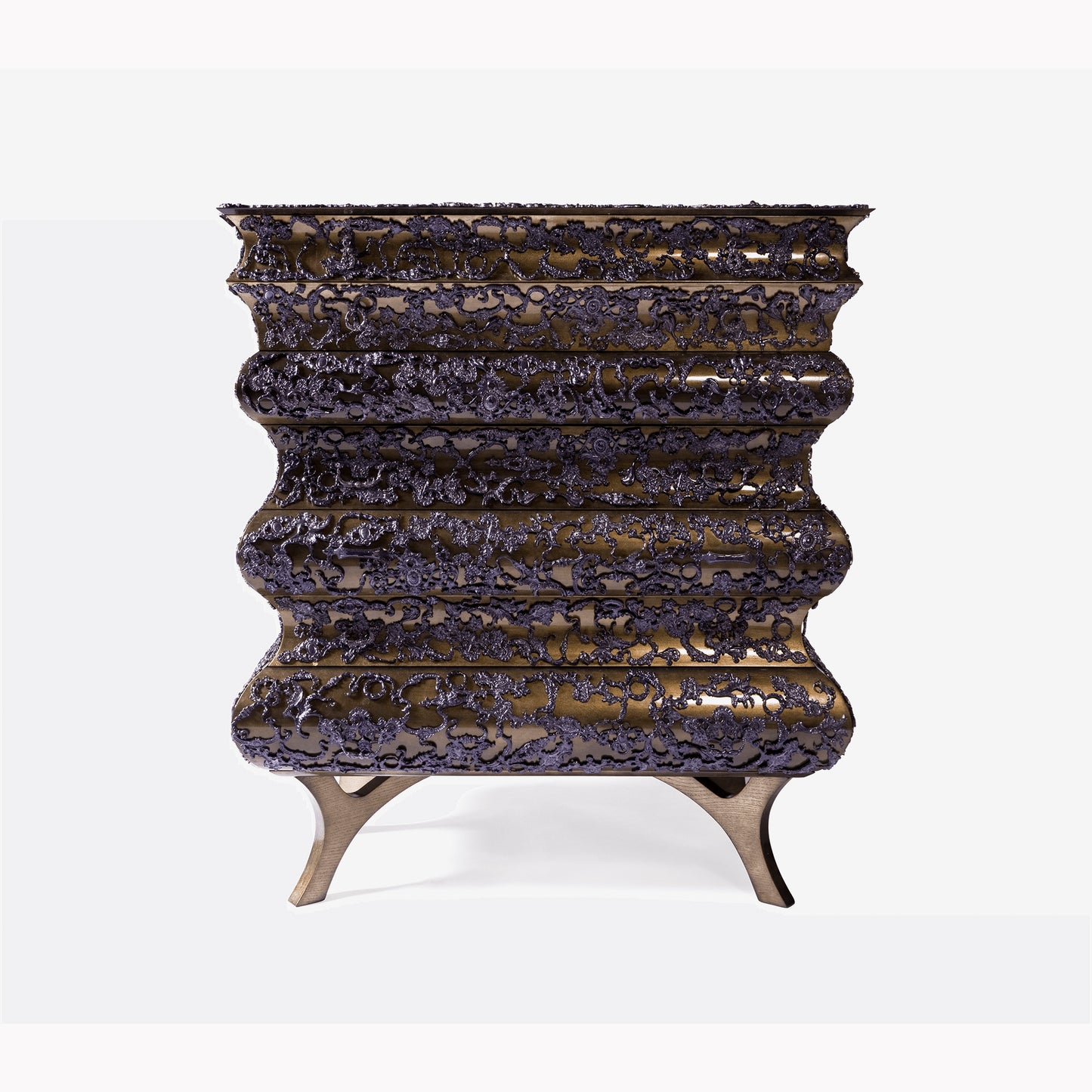 Crochet - Wooden Chest Of Drawers by Boca Do Lobo