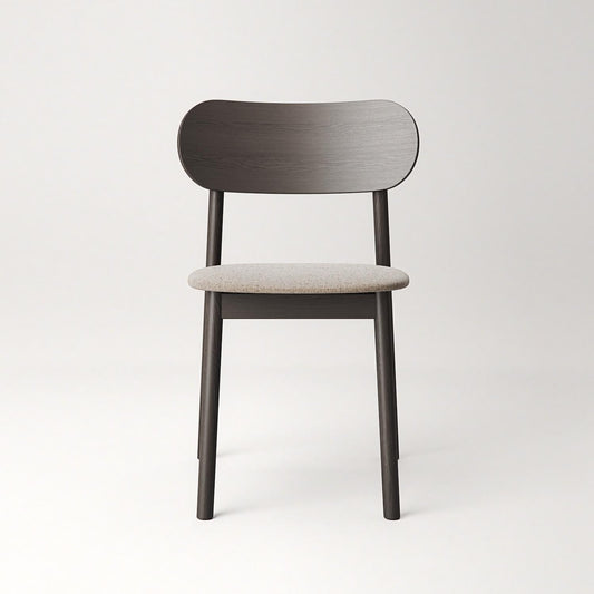 Decotique Elephant Dining Chair Dark Oak/Beige Breeze