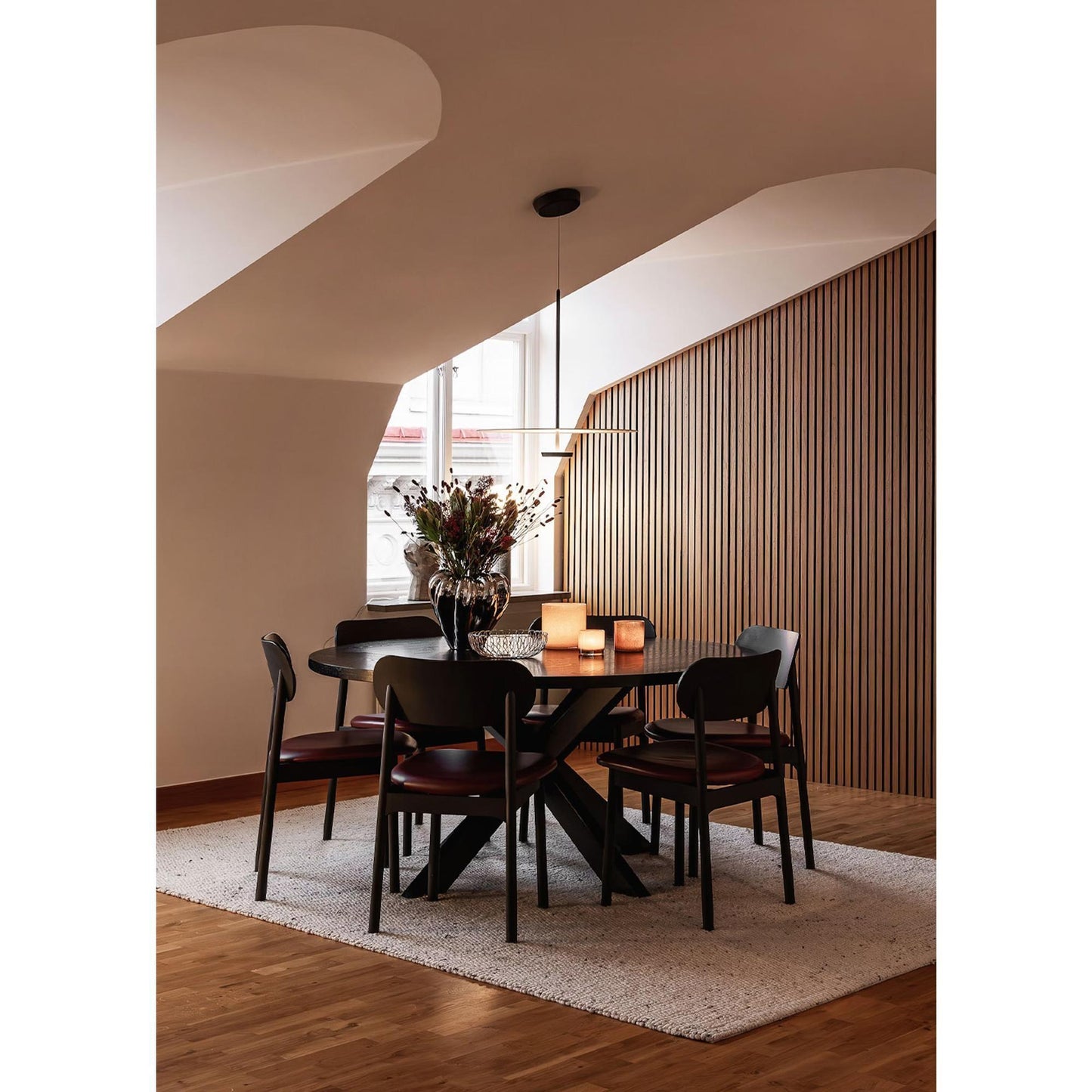 Decotique Elephant Dining Chair Black/Nordic Sky