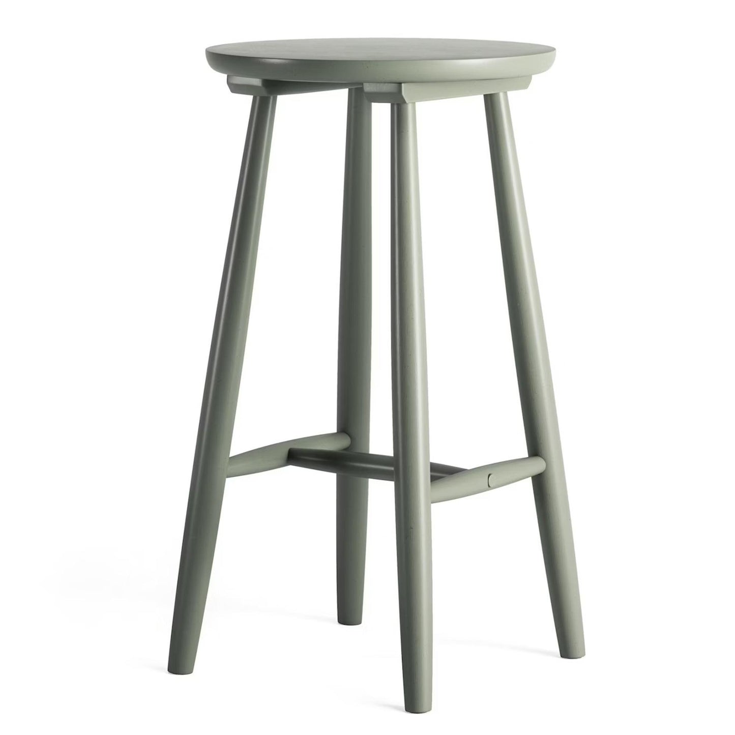 Department Wood H23 Bar Stool Grey Green