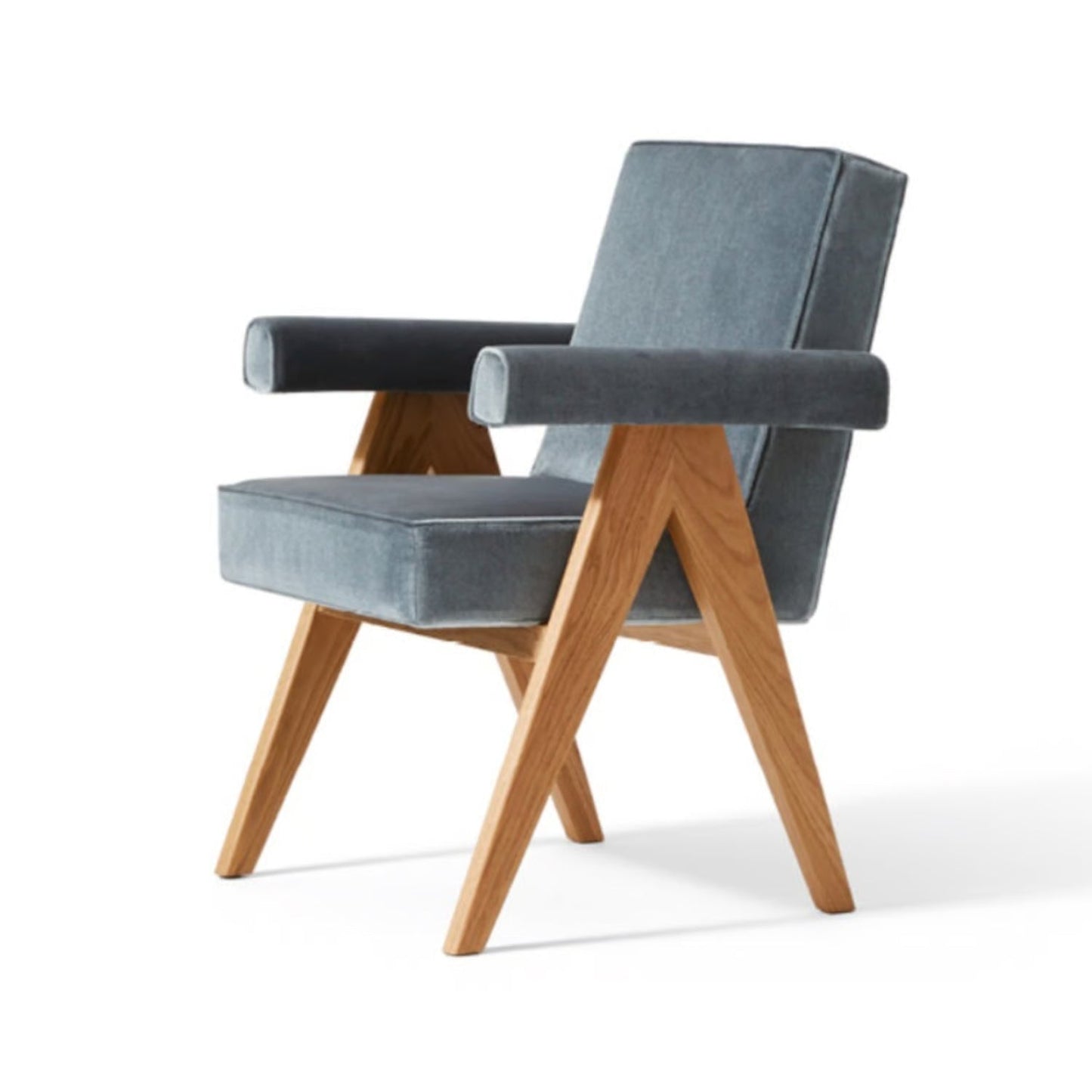 커미티 레더 암체어