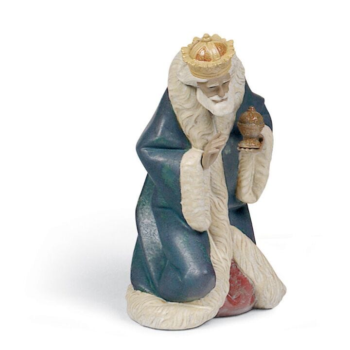 Melchior Nativity Figurine by Lladró # res