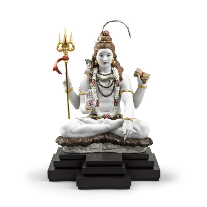 Lord Shiva Sculpture by Lladró