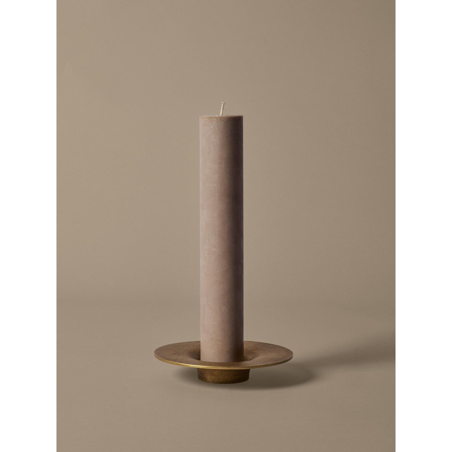 Ferm Living Soothe Block Candlestick Brass