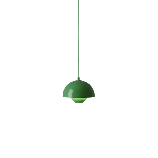 Flowerpot VP10 Pendant Lamp by &tradition #Signal Green