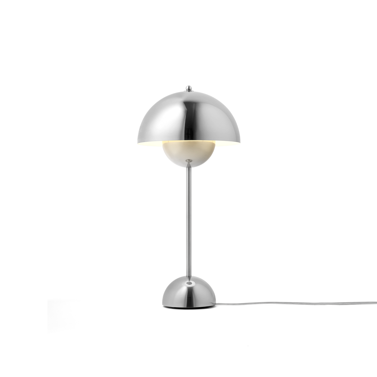 Flowerpot VP3 Table Lamp by &tradition #Polished Steel