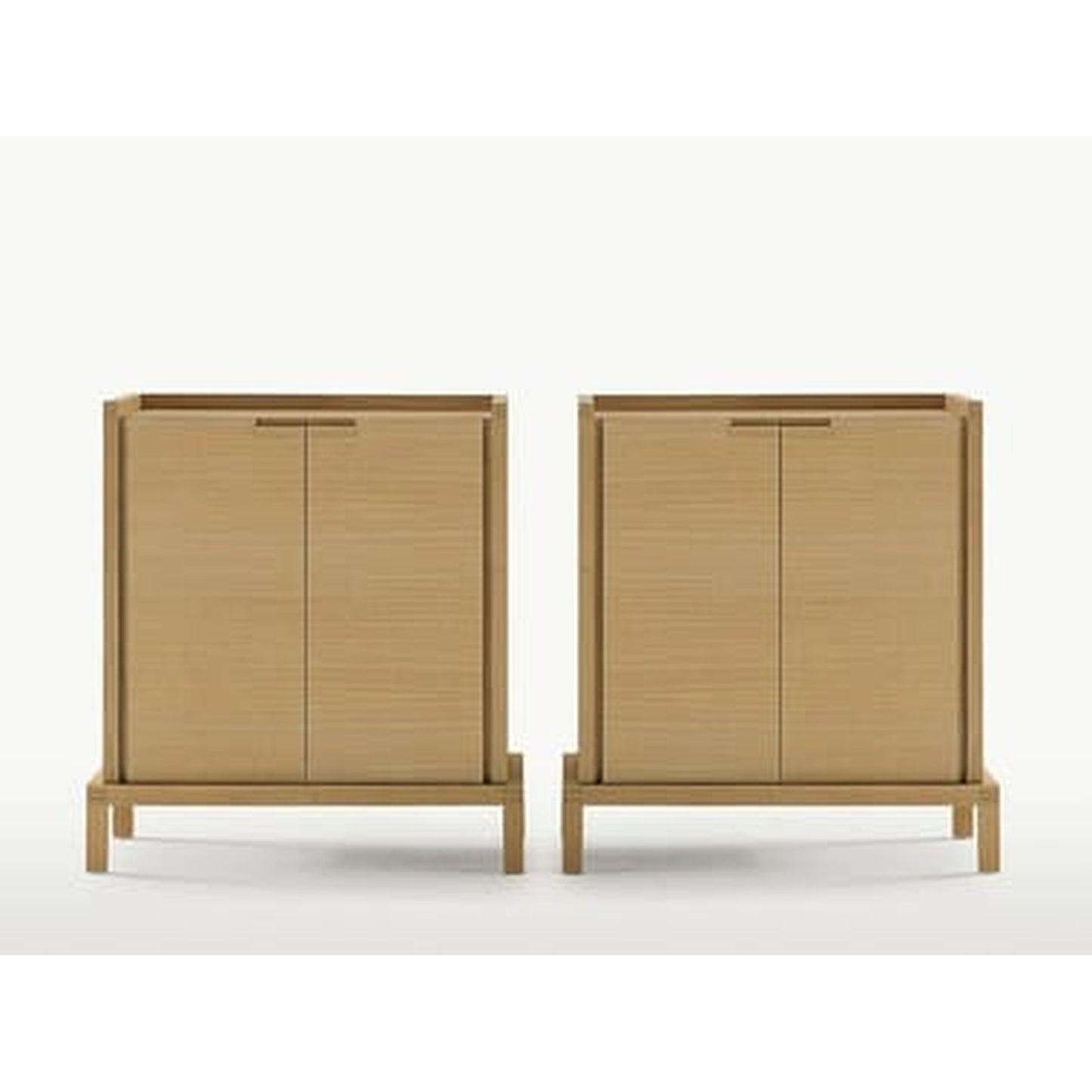 GEMINA - Wooden Highboard with Doors