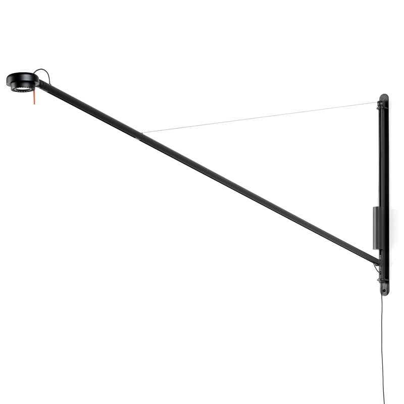 Fifty-Fifty wall lamp by HAY #soft black #