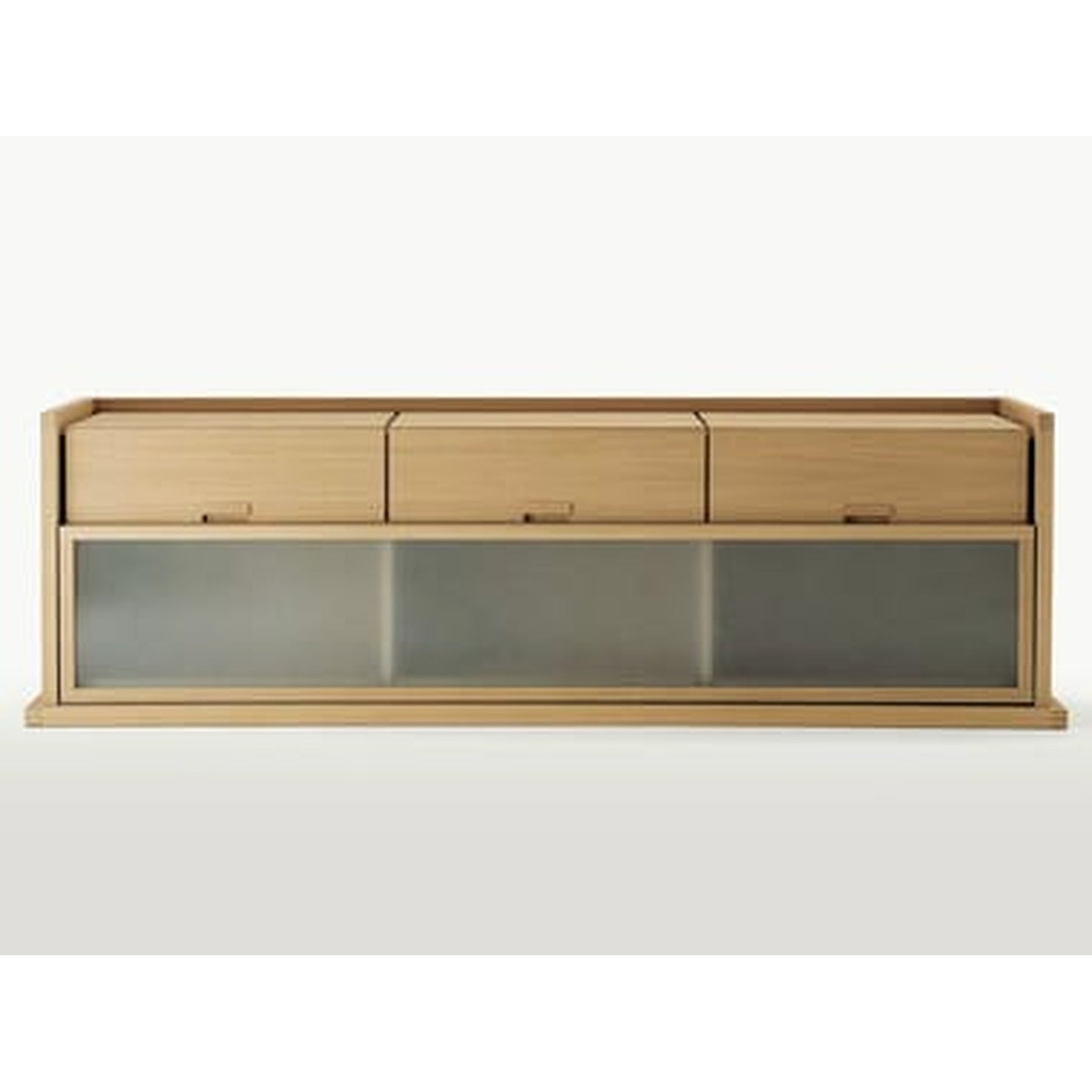 INCIPIT - Wood and Glass Sideboard