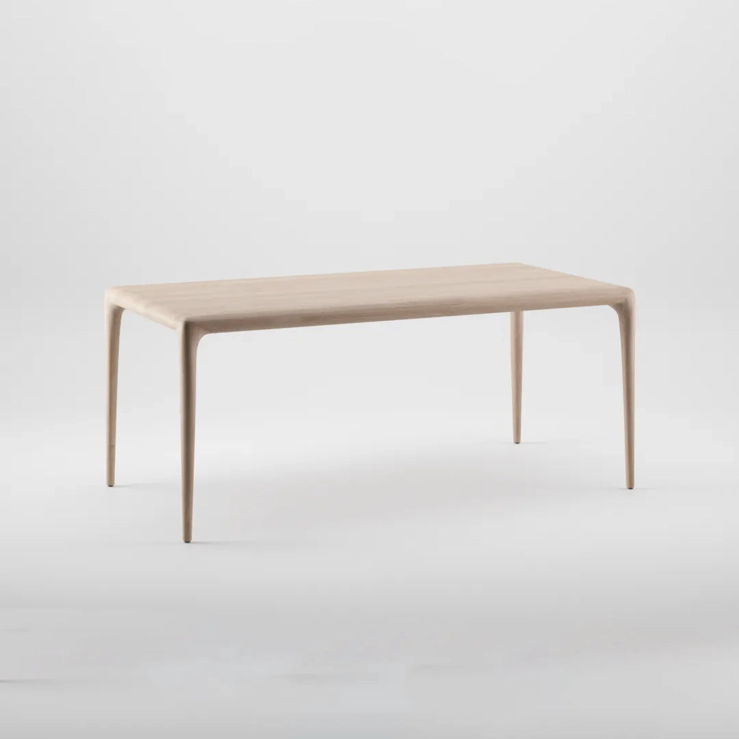 LATUS - Rectangular solid wood dining table