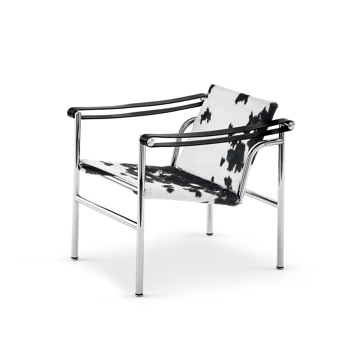 LC1 - 1 Fauteuil dossier basculant 레더 암체어