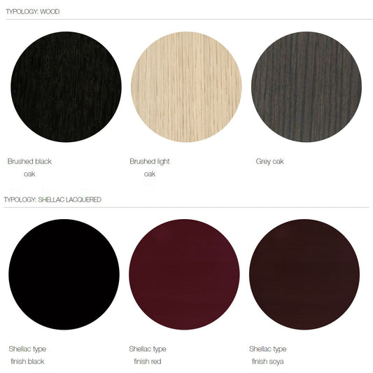 LOTO - Round solid wood coffee table