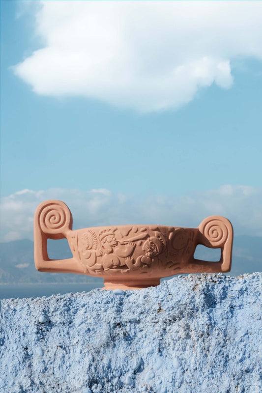 Terracotta Centerpiece Magna Graecia by Seletti