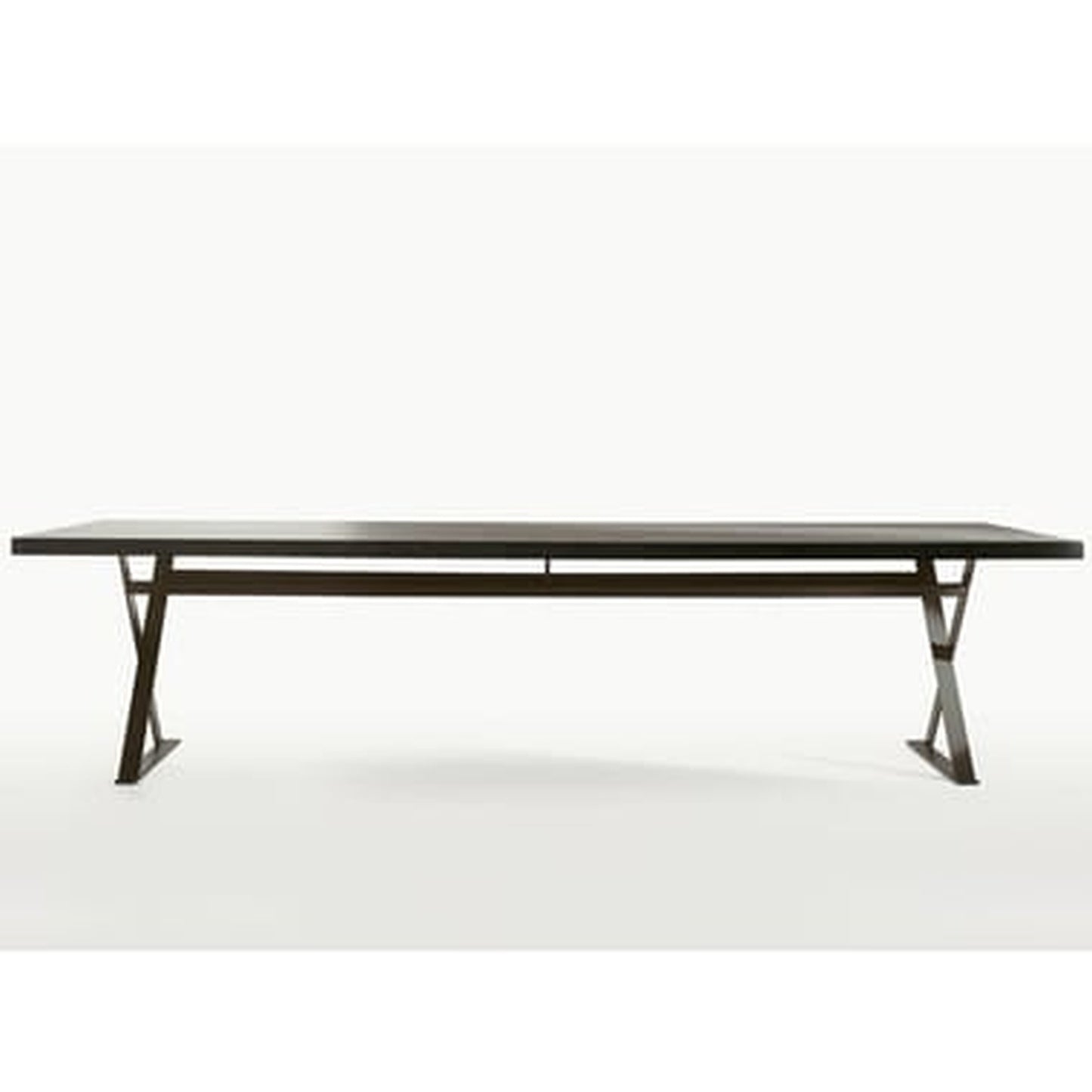 MAX - Rectangular Steel and Wood Table