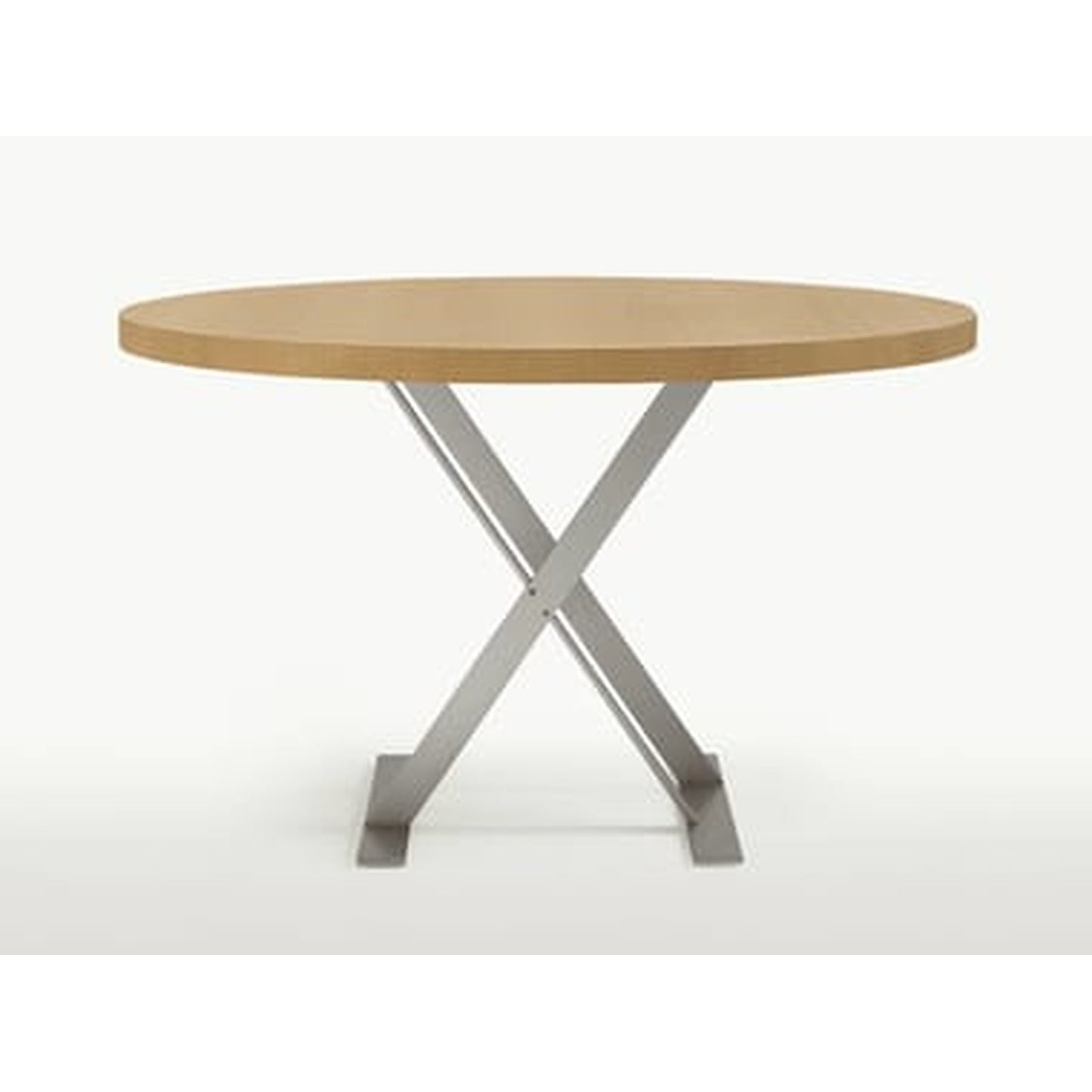 MAX - Round Steel and Wood Table