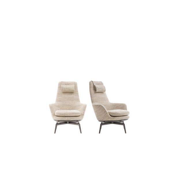 CARATOS - Low / High Chair without Armrests