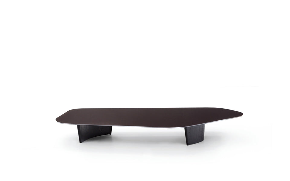 Minotti SONG Coffee Table 200×100 - Larch 라치 우드 (H28)