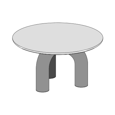 ELEPHANTE ROTONDO 160 - Product Drawing