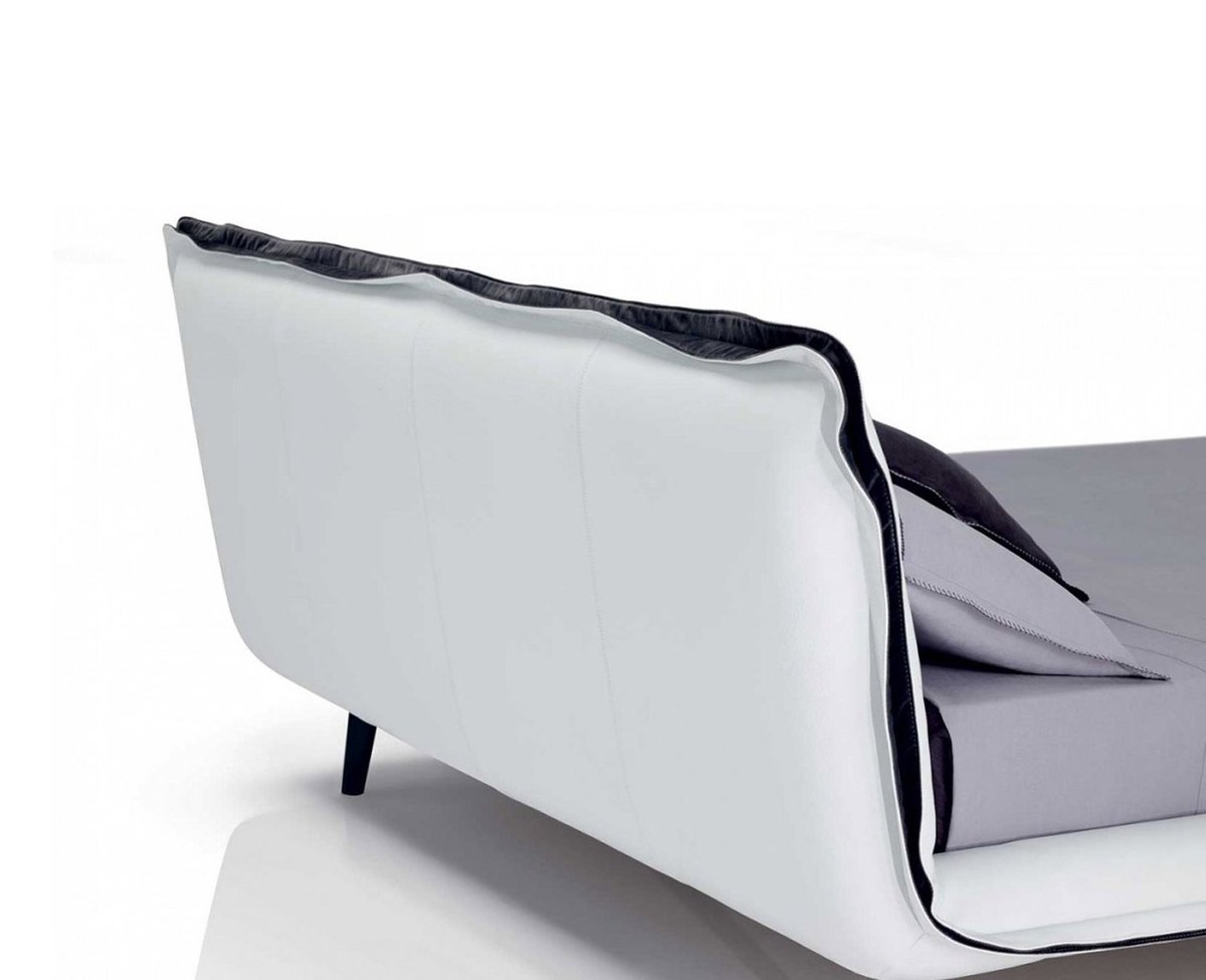 Natuzzi Italia PIUMA 패브릭 더블 침대 - 헤드보드 디테일