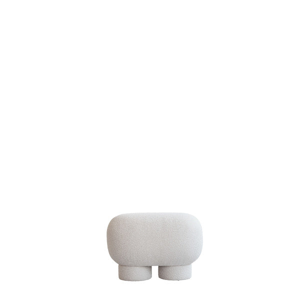Big Foot Petit Bouclé Bench by 101 Copenhagen #Off White (CPH 900)