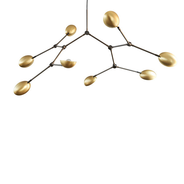 Drop Chandelier by 101 Copenhagen #Brass