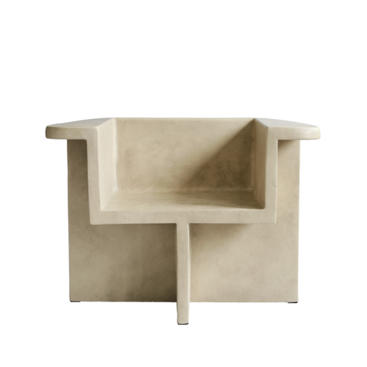 Brutus Fiber Concrete Lounge Chair by 101 Copenhagen #Sand