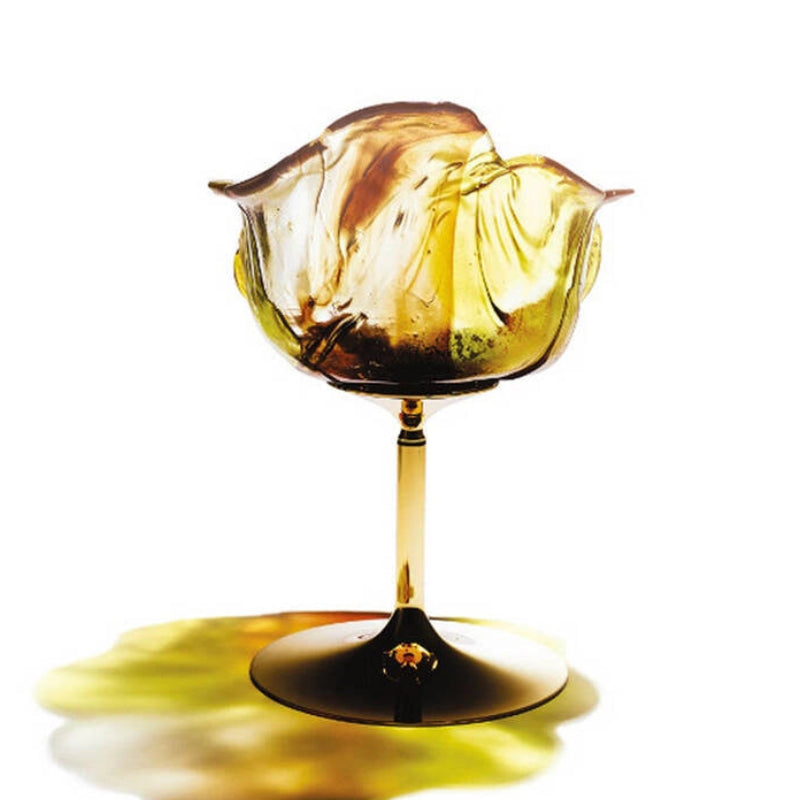 ELLA - Swivel polycarbonate chair with armrests